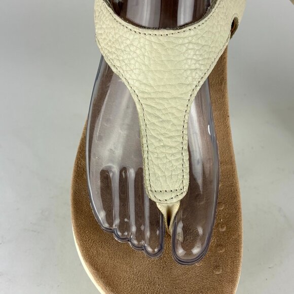 Vionic Terra Women's Leather Thong Slingback Sandals – Arch Support Comfort Sz.9 - Picture 5 of 13